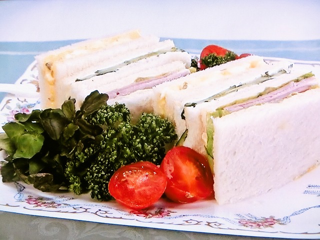 【きょうの料理】サンドイッチのレシピ・真崎敏子