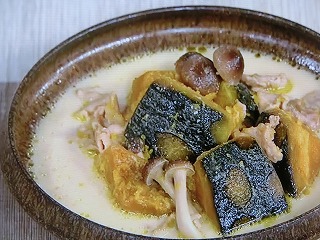 【きょうの料理】豚肉とかぼちゃのミルク煮のレシピ・高城 順子