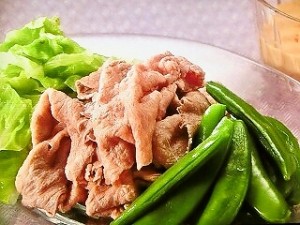 あさイチのレシピ・豚肉の冷しゃぶ
