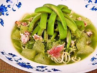 【夢の３シェフNEO】夏韵涼麺（シャ ユン リャン ミェン）のレシピ・井桁良樹