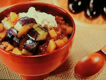 【いっぷく！まんぷくキッチン】ナスのスペシャル和風カレーのレシピ