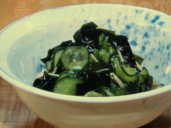 【きょうの料理】きゅうりの酢の物のレシピ・清水信子