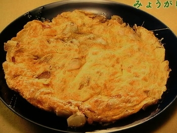 【おかずのクッキング】茗荷卵焼きのレシピ・土井善晴