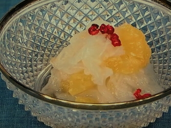【きょうの料理】夏みかんとたまねぎの甘酢あえのレシピ・村田吉弘
