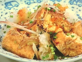 【きょうの料理】厚揚げチャポンのレシピ・小林カツ代