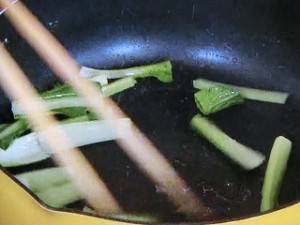 豚肉と枝豆のスープチャーハン