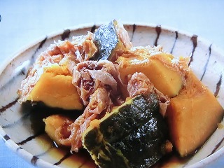 【おかずのクッキング】かぼちゃの直がつお煮のレシピ・土井善晴