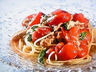 【きょうの料理ビギナーズ】トマトとバジルの冷製パスタのレシピ・真中秀幸
