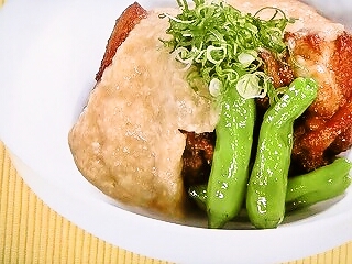 【上沼恵美子のおしゃべりクッキング】鶏カラのとろろみぞれのレシピ・ナイツ・岡本健二
