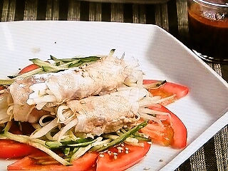 【キューピー３分クッキング】肉巻きもやしのレンジ蒸しのレシピ・小林まさみ