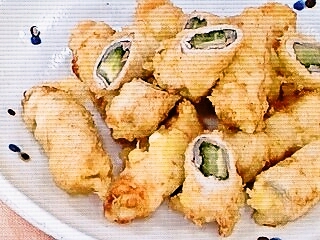 【あさイチ】ゴーヤーの肉巻き天ぷらのレシピ・河野雅子