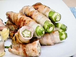 【ノンストップ】オクラの豚バラ巻き梅風味のレシピ・村田裕子