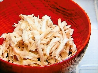 【きょうの料理】ささ身のにんにくじょうゆ焼きのレシピ・栗原はるみ・栗原はるみのふたりの週末ごはん
