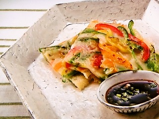 【きょうの料理】いろいろパプリカの薄焼きのレシピ・大原千鶴