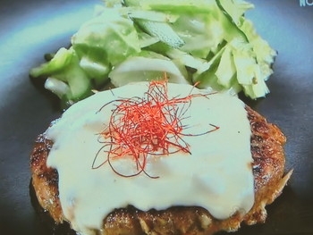 【ノンストップ】キムチーズバーグのレシピ・坂本昌行・坂本昌行のOne Dish