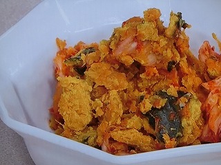 【キューピー３分クッキング】かぼちゃのキムチあえのレシピ・小林まさみ