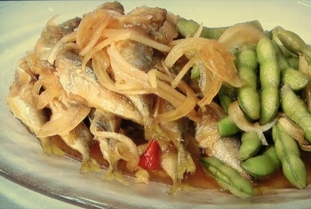 【キューピー３分クッキング】豆あじと枝豆の南蛮漬けのレシピ・小林まさみ