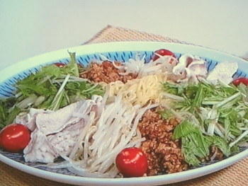 【きょうの料理】変わり冷やし中華のレシピ・吉田勝彦