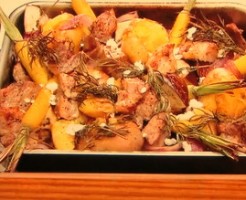 もこみち流　豚肉と鎌倉野菜のゴロゴロオーブン焼き