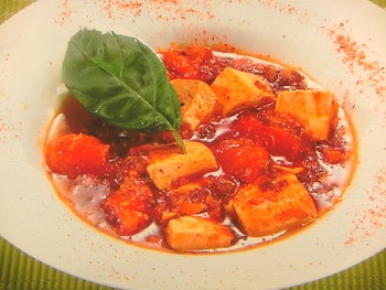【世界にひとつ ミラクルレシピ】イタリア風麻婆豆腐のレシピ・薄公章