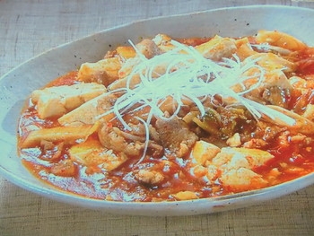 【世界にひとつ ミラクルレシピ】豚キム麻婆豆腐のレシピ・大鶴義丹