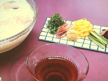 【きょうの料理】そうめんのレシピ・後藤加寿子