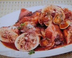 もこみち流　イタリア風イカのトマト煮