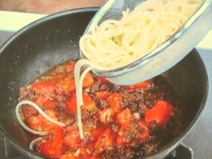 トマト・ミートスパゲティ