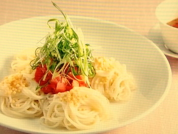 上沼恵美子のおしゃべりクッキング 中華風トマトの冷麦の料理レシピ おさらいキッチン