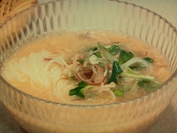 【キューピー３分クッキング】冷や汁そうめんのレシピ・田口成子