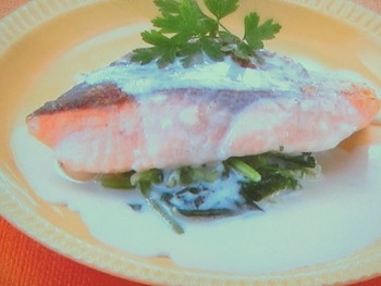 【おかずのクッキング】鮭のミルク煮のレシピ・浜内千波
