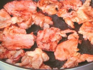 豚肉の五香粉焼き