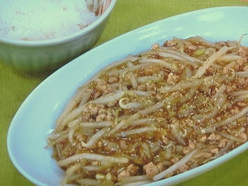 【あさイチ】もやしのそぼろあん仕立てのレシピ・解決！ごはん・髙城順子