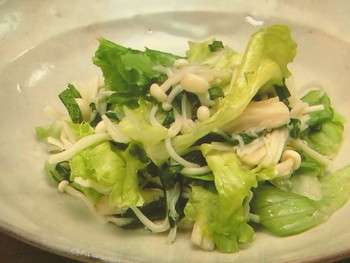 【きょうの料理】えのきだけのレモンあえのレシピ・大原千鶴