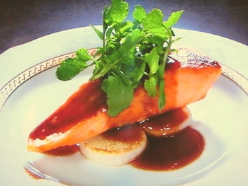 【きょうの料理】さけのいり焼き変わり甘酢ソースのレシピ・前田克紀
