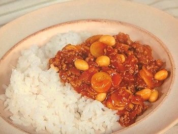 【きょうの料理】ごぼうと豆のキーマカレーのレシピ・舘野 鏡子