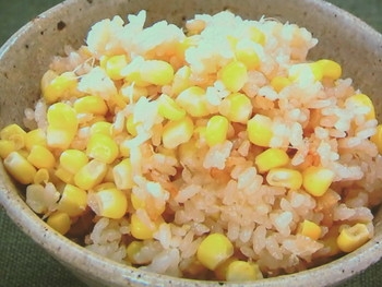 【きょうの料理】とうもろこしご飯のレシピ・土井善晴