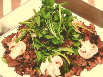 【きょうの料理】牛肉のつけ焼きサラダのレシピ・滝本将博