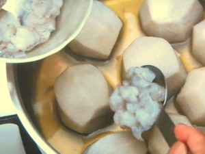 里芋とえびの含め煮