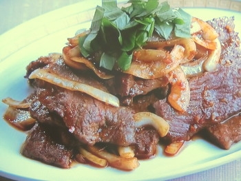 【上沼恵美子のおしゃべりクッキング】牛肉のスパイス炒めのレシピ・上沼恵美子・宮崎耕一・西川史子