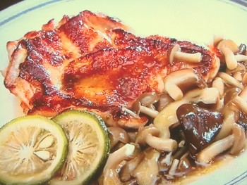 【ノンストップ】鶏モモステーキ キノコソースのレシピ・坂本昌行・坂本昌行のOne Dish
