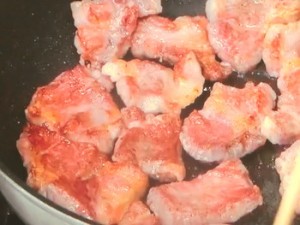 豚肉ときのこのマヨネーズ焼き