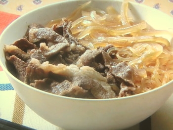 【きょうの料理ビギナーズ】牛丼のレシピ・北田昌利