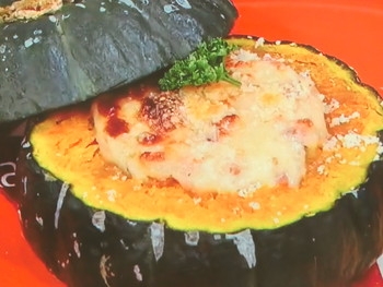 【ノンストップ】坊っちゃんかぼちゃグラタンのレシピ・三ッ星シュフの食なび