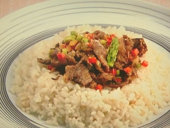 【上沼恵美子のおしゃべりクッキング】牛肉のピラフ　カレー風味のレシピ・上沼恵美子・布川敏和・若林知人
