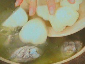 韓国風　鶏の水炊き