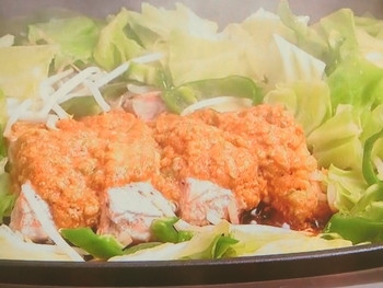 【キューピー３分クッキング】鮭のみそ焼き（ちゃんちゃん焼き）のレシピ・田口成子