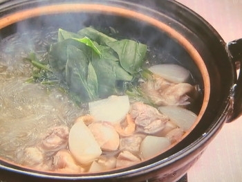 【上沼恵美子のおしゃべりクッキング】鶏と春雨の鍋のレシピ・上沼恵美子・宮崎耕一・田山涼成