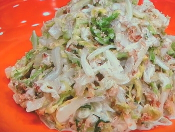 【ノンストップ】白菜が丸ごと食べたくなる簡単サラダのレシピ・クックパッド・三ツ星シュフの食ナビ