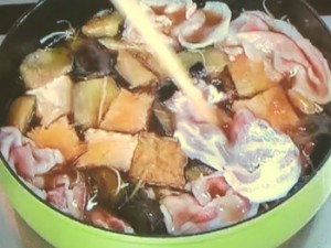 豚肉とナスの生姜煮